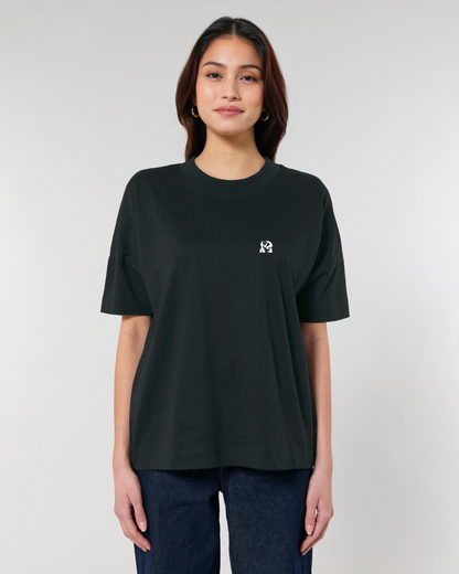 T-shirt épais oversized unisexe en coton bio - Mercantour